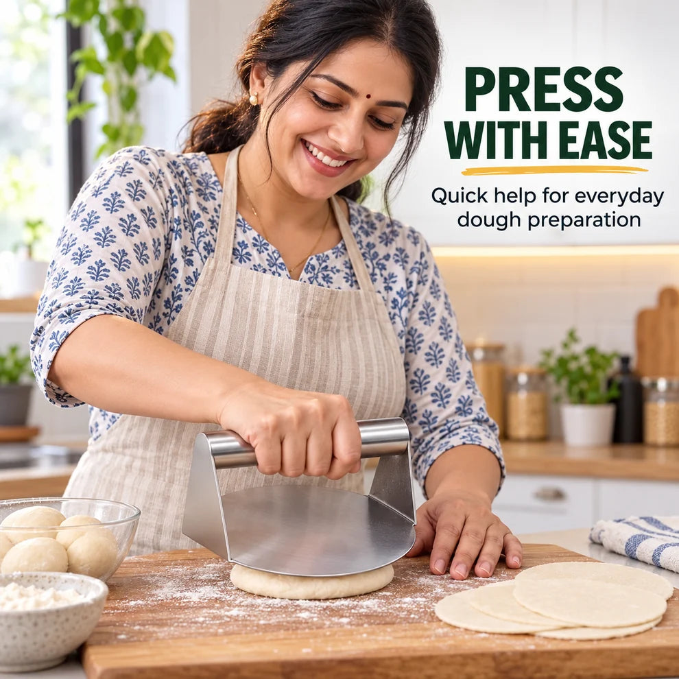 ✨HOT SELL 50% Off TODAY✨LIMITED OFFER✨ Stainless Steel Roti & Puri Dough Press