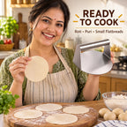 ✨HOT SELL 50% Off TODAY✨LIMITED OFFER✨ Stainless Steel Roti & Puri Dough Press